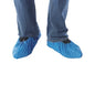 SHOE COVERS - BLUE PVC ELASTIC (100 per pack)