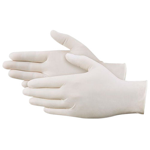 LATEX GLOVES - Powder Free per 100 in S/M/L/XL