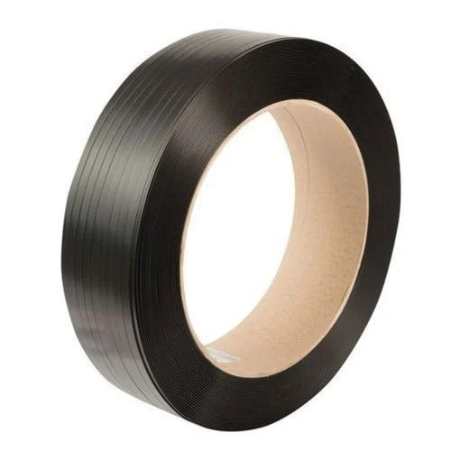 Black PET Smooth Strapping - 19mm x 1.27mm x 600meters