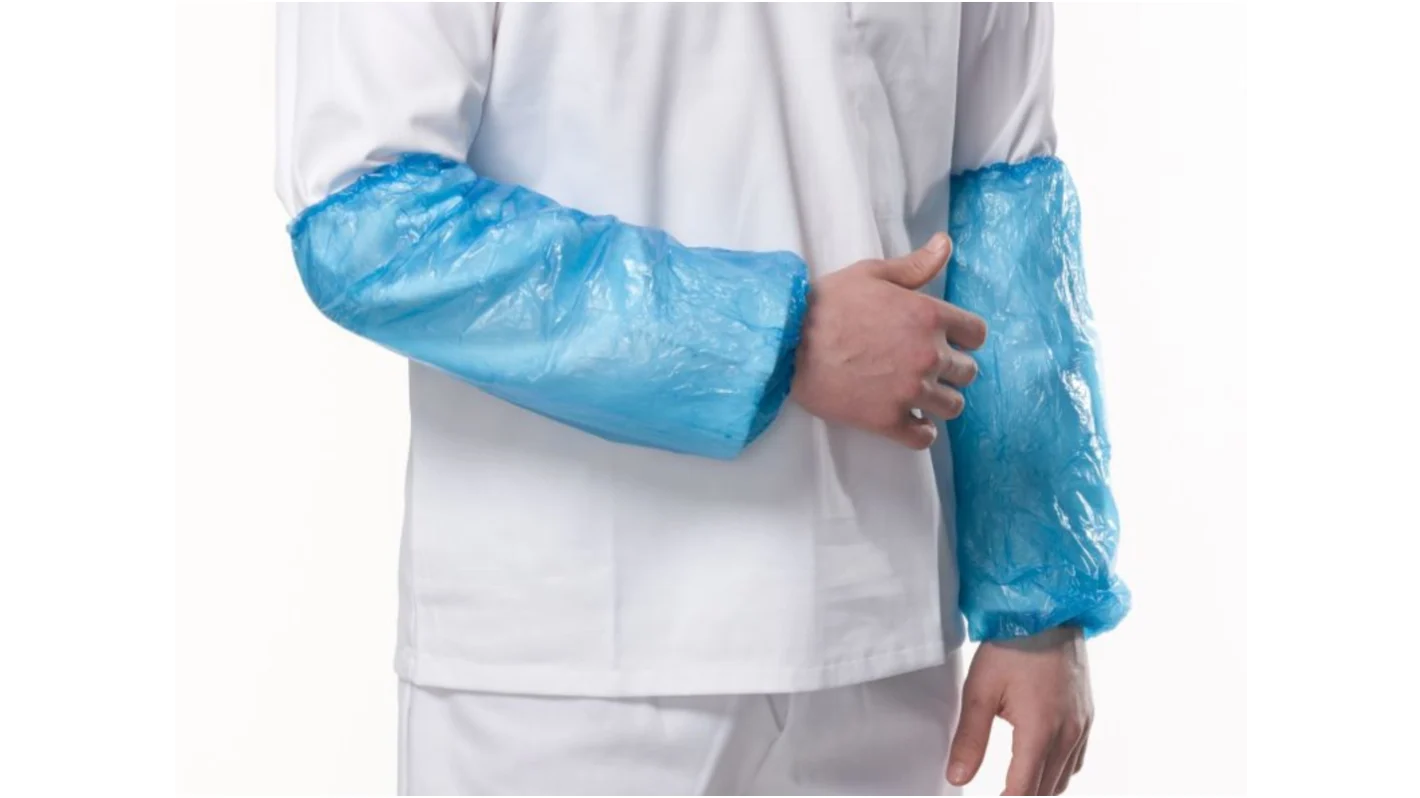 BLUE SLEEVE PROTECTORS (100 per pack)