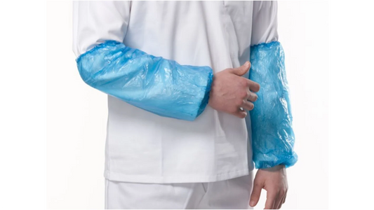BLUE SLEEVE PROTECTORS (100 per pack)