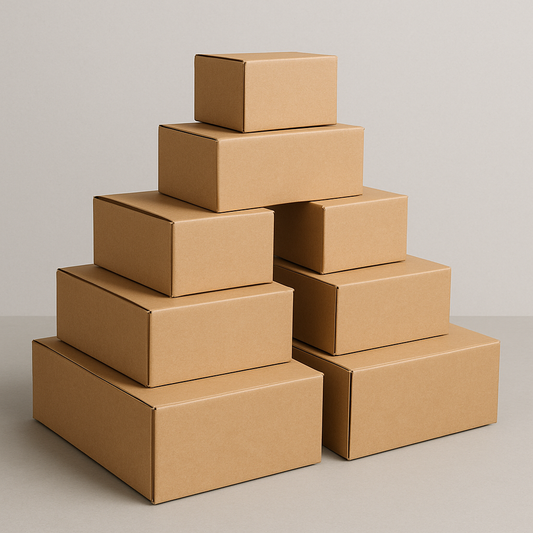 BOXES STOCK 1  - DOUBLE WALL - 150mm X 100mm X 100mm