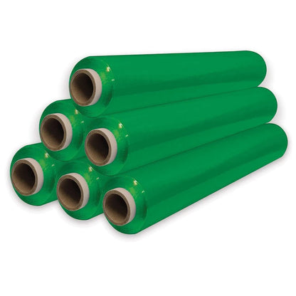 Black - Red - Green - Yellow - White - Blue PALLETWRAP - 400mm x 400mm x 20um Ext. Core